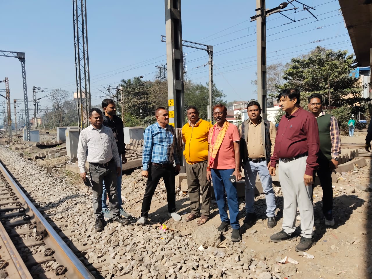 मोहदापारा रेलवे अंडर ब्रिज के लिए बनेगा प्रस्ताव,निगम एवं रेलवे के अधिकारियों ने किया संयुक्त निरीक्षण 