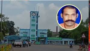 BSP में दर्दनाक हादसा,ठेका मजदूर की ऊंचाई से गिरकर मौत