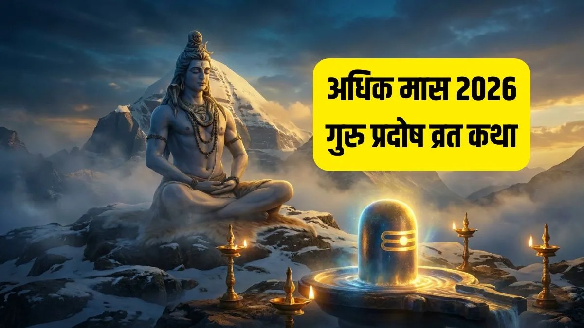 अधिक मास का पहला प्रदोष व्रत आज, ये चमत्कारी कथा पढ़ते ही बरसेगी महादेव की कृपा