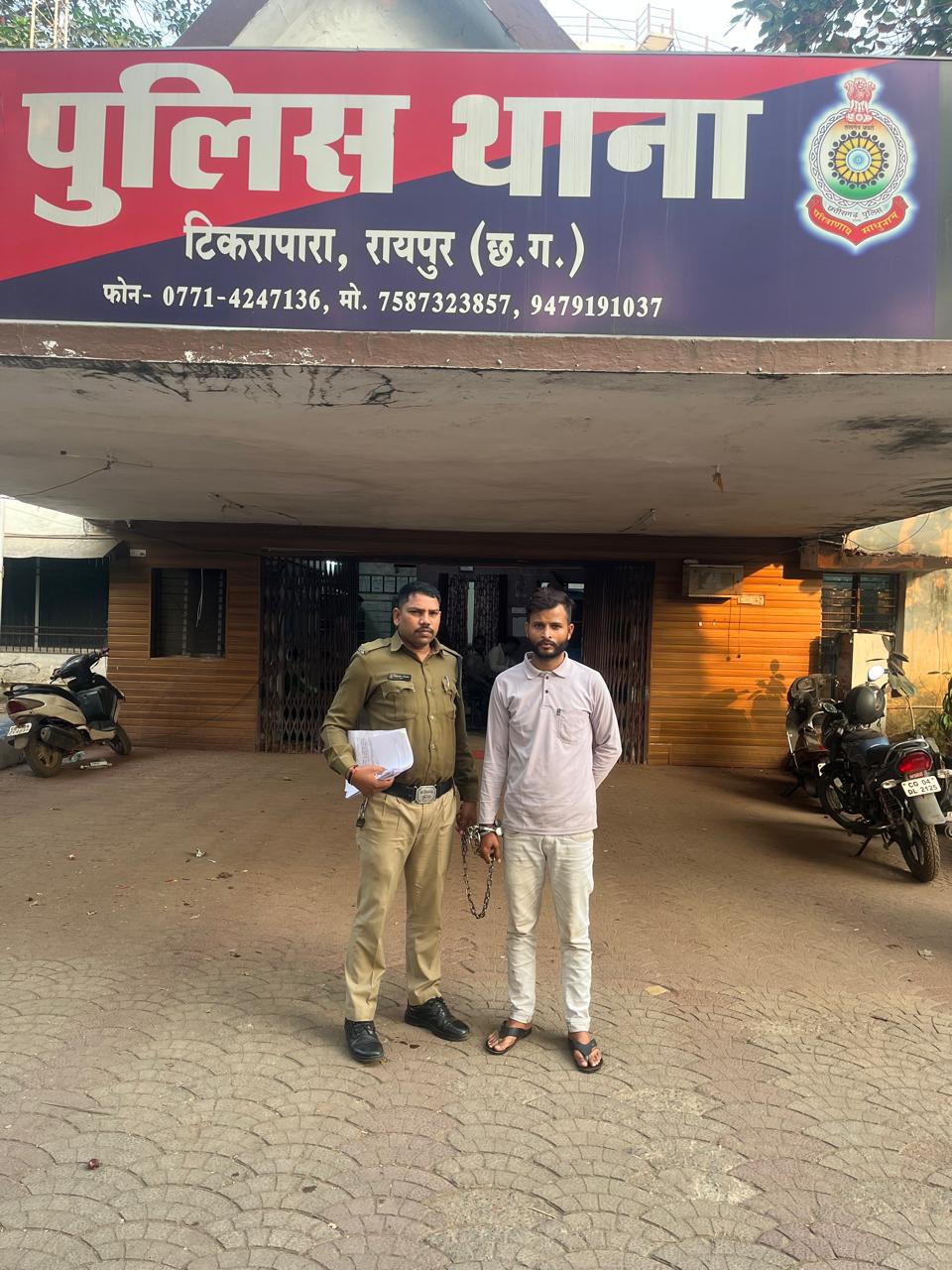 चाकू से वार कर लूट की घटना को अंजाम देने वाला आरोपी गिरफ्तार
 