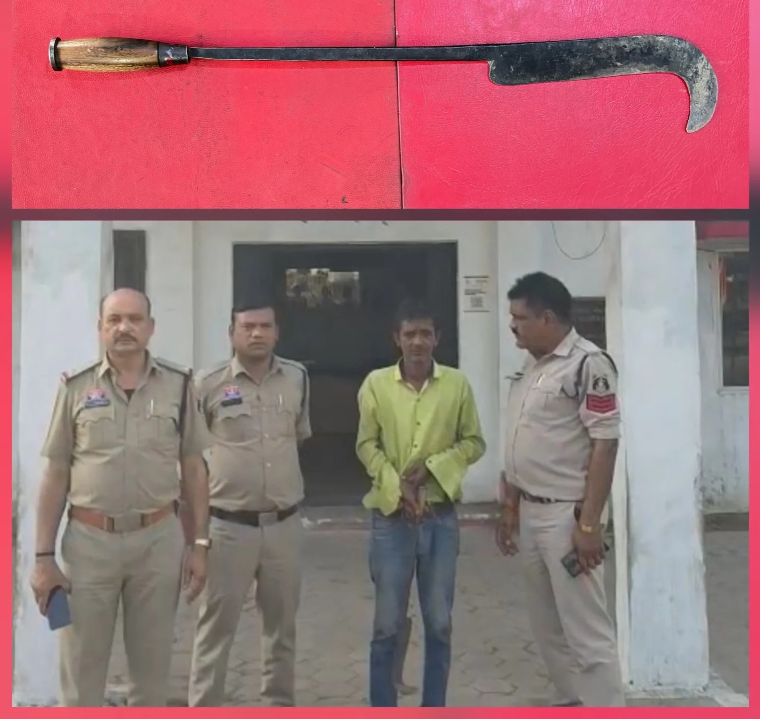 दहशत फैलाने की तैयारी धरी रह गई, अवैध हथियार के साथ युवक गिरफ्तार