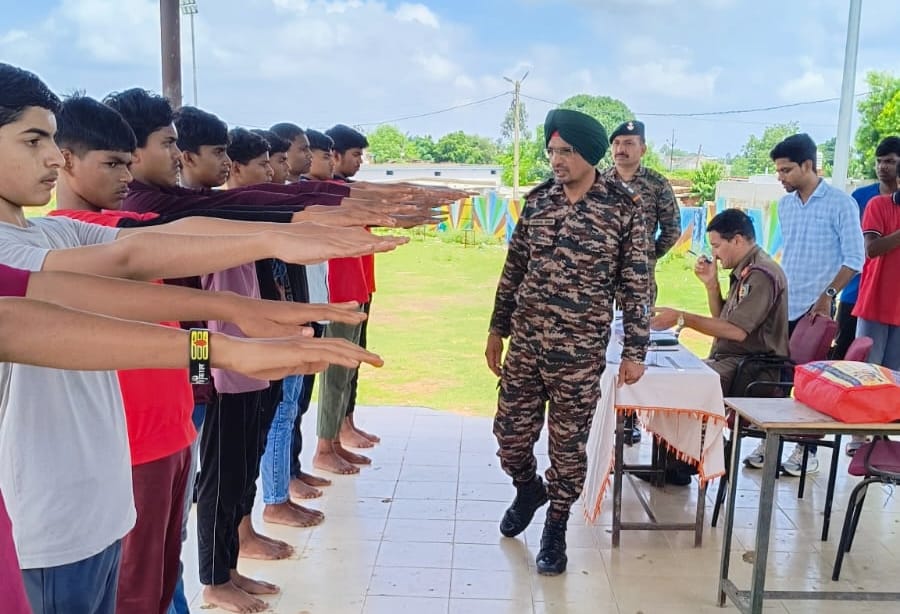 एनसीसी भर्ती में दिखा युवा जोश, उत्कृष्ट प्रदर्शन करने वाले 53 कैडेट्स का हुआ चयन