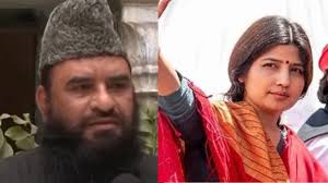 सांसद डिंपल यादव के कपड़ों को लेकर विवादित बयान देने वाले मौलाना रशीदी की हुई पिटाई