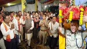 मुंगेली पुलिस ने दिखाया संवेदनशील चेहरा,बच्ची और शहीदों के लिए कराया भागवत कथा यज्ञ