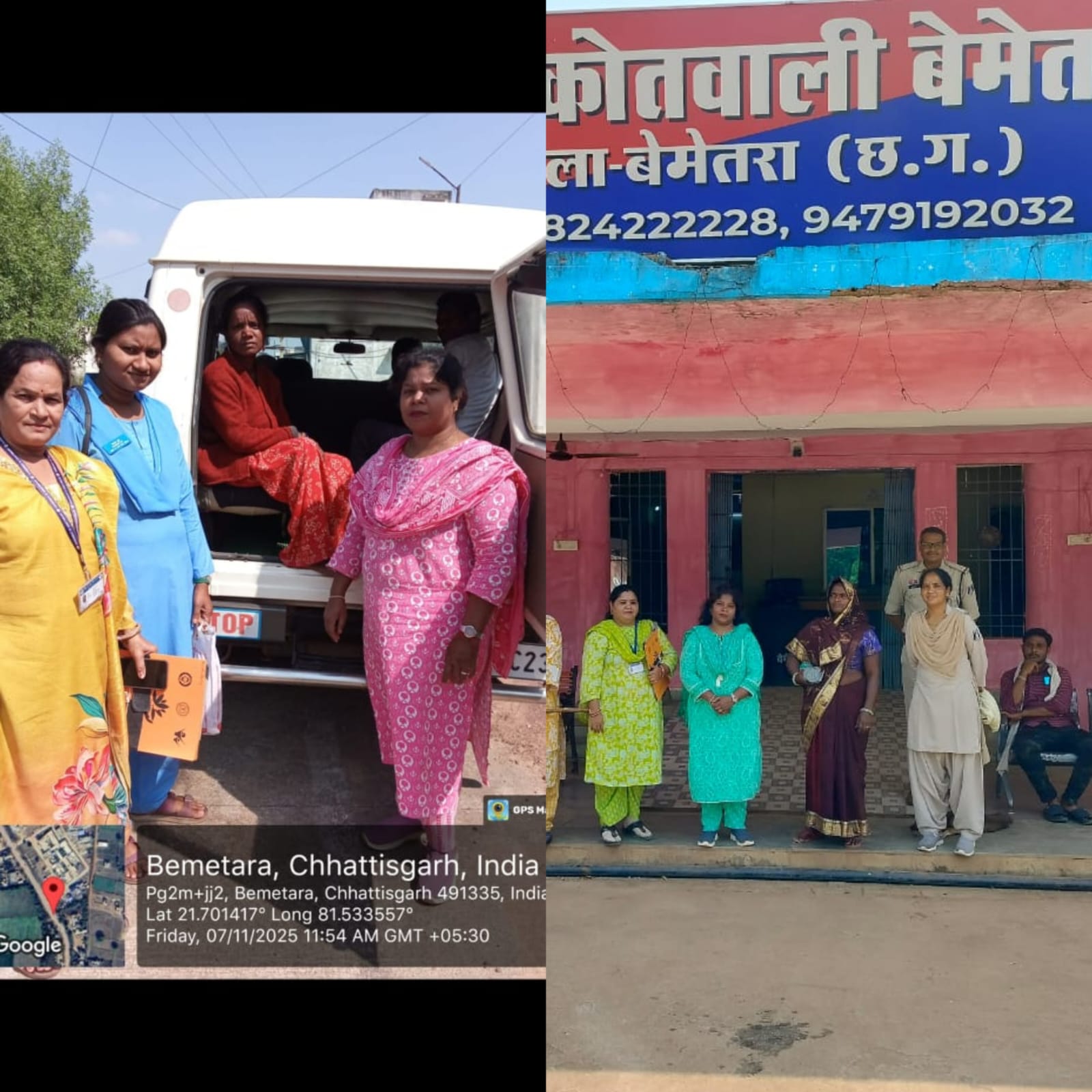 भटकती अवस्था में मिली विक्षिप्त महिला को सखी में संरक्षण एवं उपचार