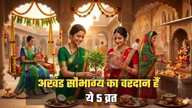 सुहाग की रक्षा के लिए बेहद खास हैं ये व्रत, हर विवाहित महिला को जरूर जाननी चाहिए ये बातें