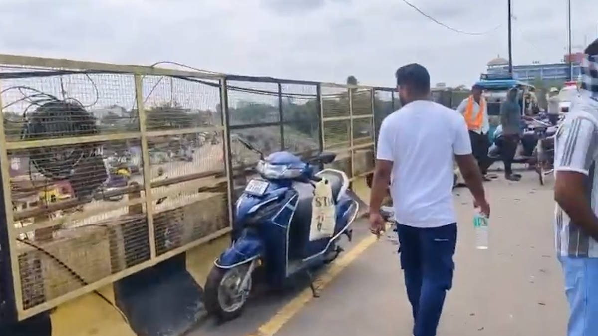 रायपुर में तेज रफ्तार कार का कहर! आमानाका ओवरब्रिज पर आधा दर्जन गाड़ियों को मारी टक्कर, महिला चालक फरार