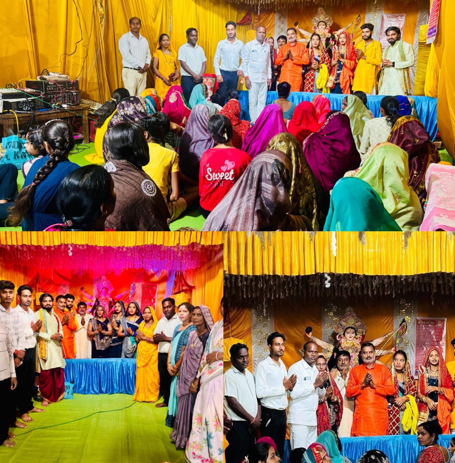 कटघोरा विधायक ने माता रानी के किए दर्शन,शक्ति उपासना के इस पावन पर्व पर भक्ति और श्रद्धा का संगम... 