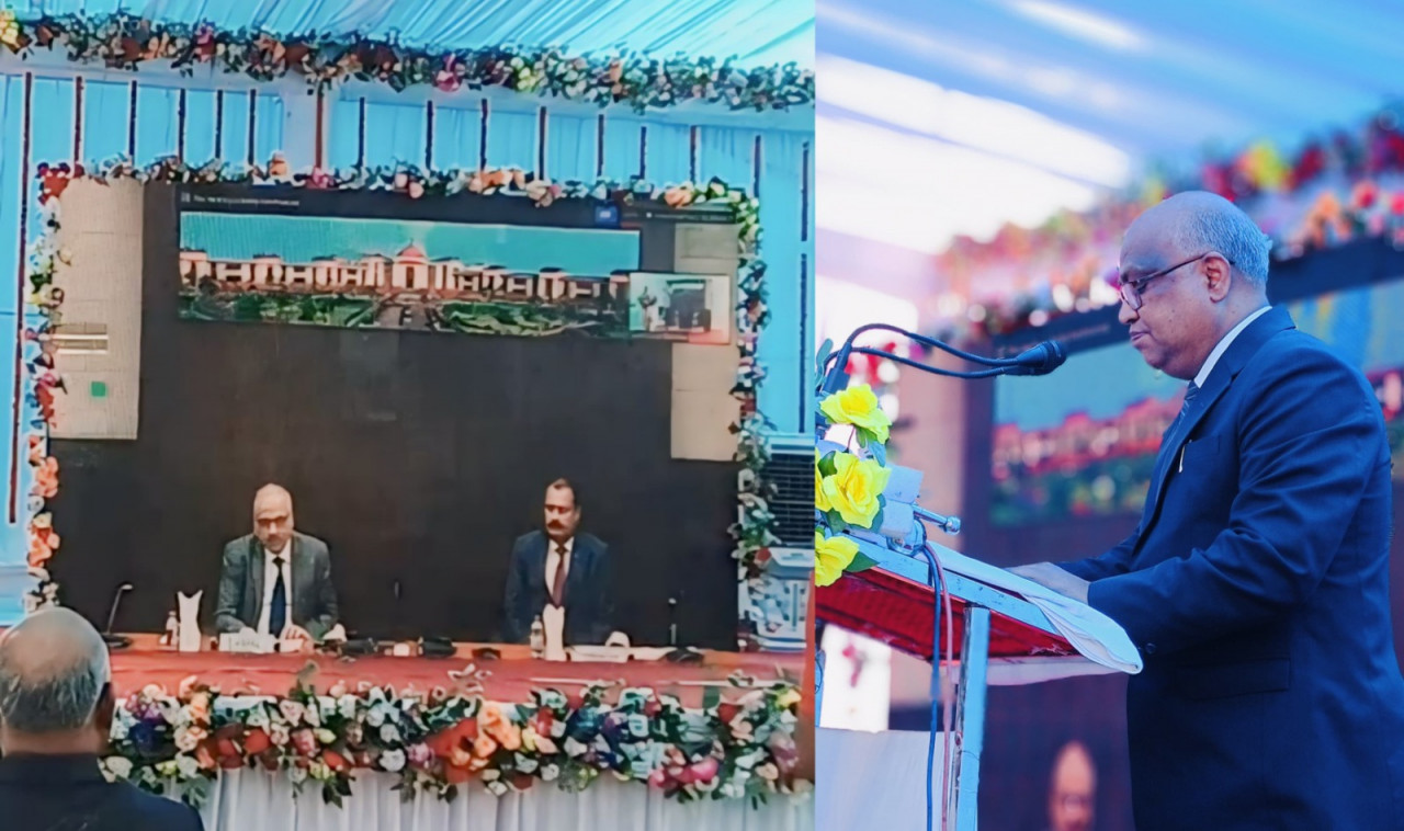 मुख्य न्यायाधिपति, न्यायमूर्ति रमेश सिन्हा ने वर्चुअल माध्यम से किया न्यायिक कर्मचारी आवासीय कालोनी का लोकार्पण