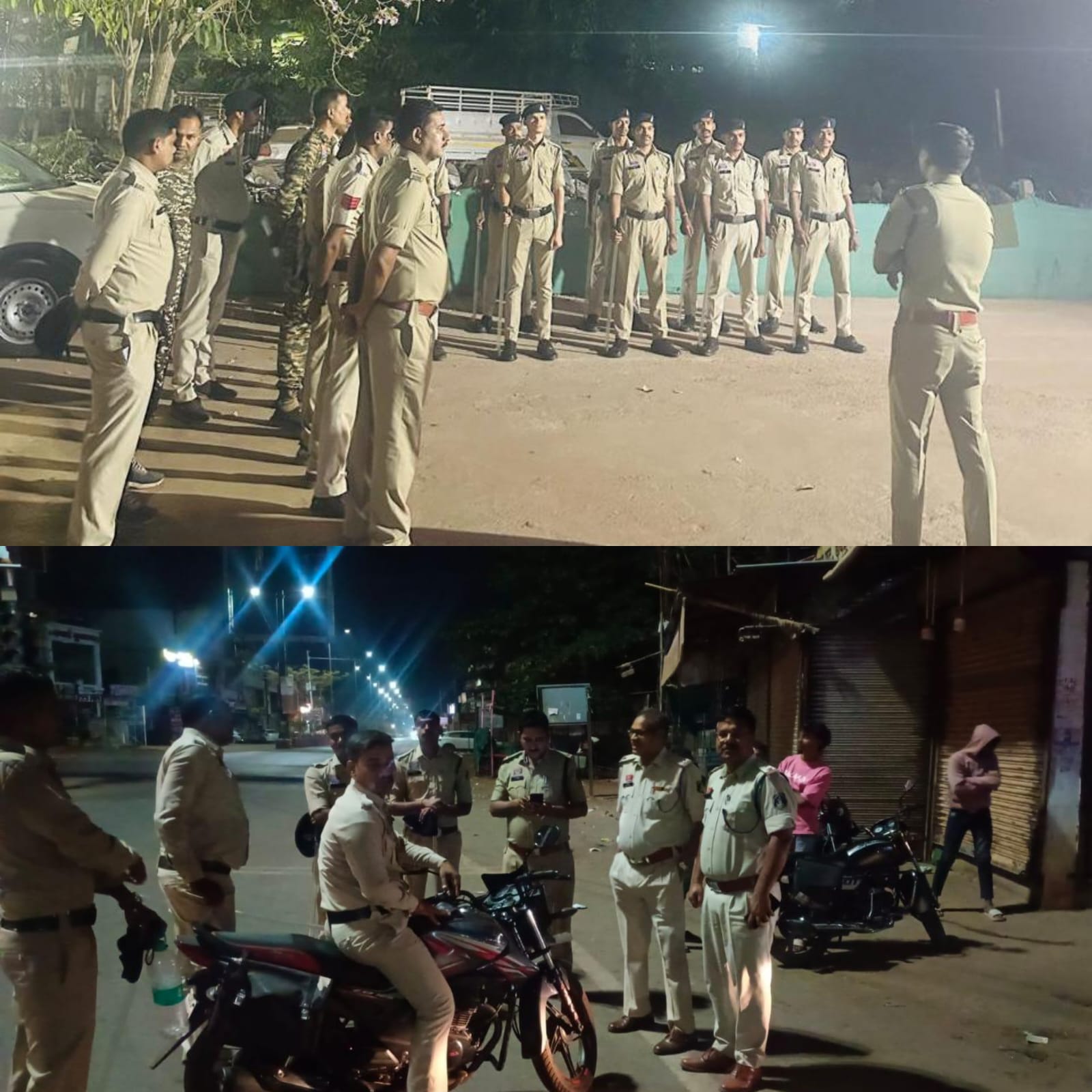  Bemetara Police Action: सघन चेकिंग अभियान, 40 वाहनों की जांच, 12,200 का चालान
