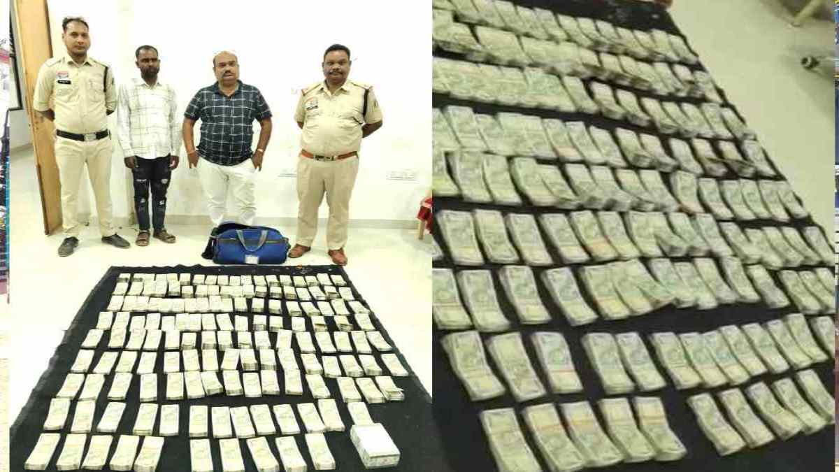 वाहन जांच में बड़ा खुलासा: कार से 75 लाख नकदी बरामद, दो लोगों से पूछताछ