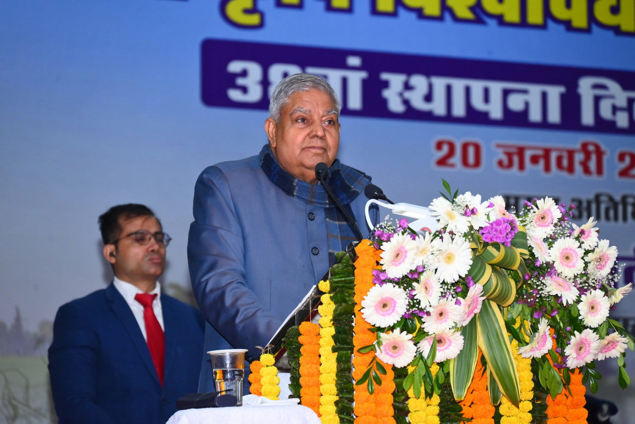 हमारे किसान खुशहाल होंगे तो देश खुशहाल होगा : उप राष्ट्रपति जगदीप धनखड़