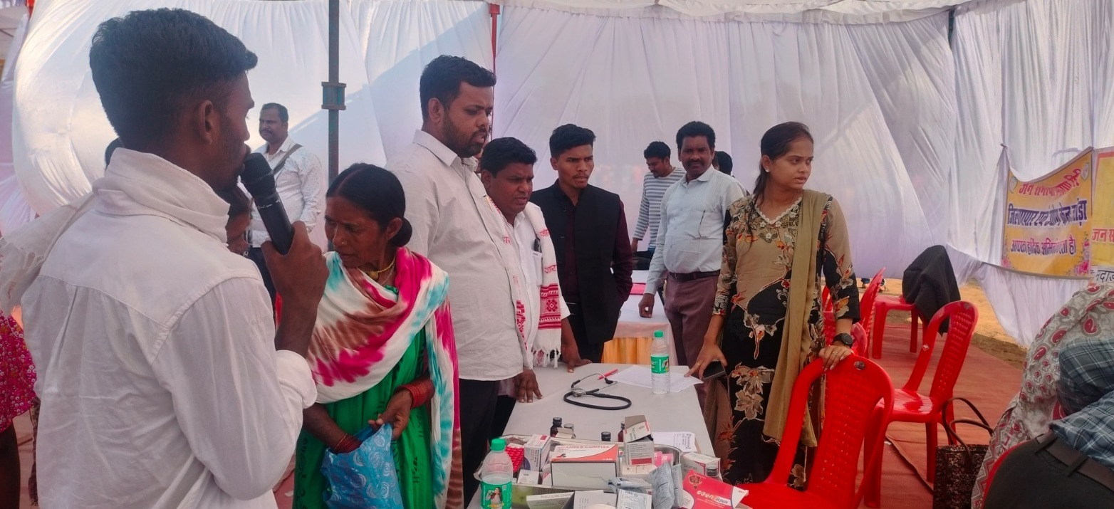 मदाड़ी में जनसमस्या निवारण शिविर में ग्रामीणों की मांगों का हुआ त्वरित समाधान