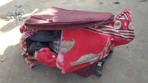 विवाद के बाद पत्नी ने की पति की हत्या,सूटकेस में बरामद हुआ शव