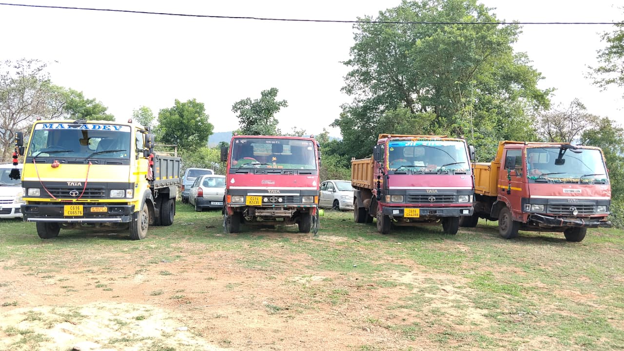  रेत माफियाओं पर बड़ा प्रहार! 4 दिन में 10 वाहन जब्त, खनिज विभाग का ताबड़तोड़ एक्शन