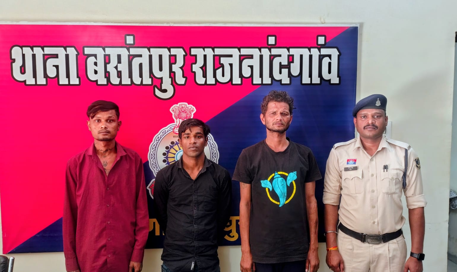 बसंतपुर पुलिस की सख्ती: होली में हुड़दंग करने वाले 3 असामाजिक तत्व गिरफ्तार, न्यायालय में पेश