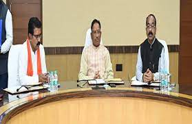 मुख्यमंत्री विष्णु देव साय  ने कैबिनेट बैठक में लिए कई बड़े निर्णय 