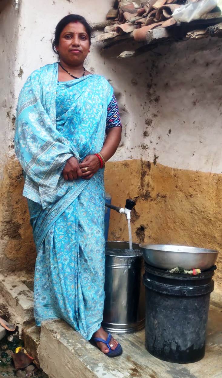 ग्रामीणों को मिली राहत,ग्राम परमालकसा में जल जीवन मिशन से घर पर ही मिलने लगी पेयजल की सुविधा

