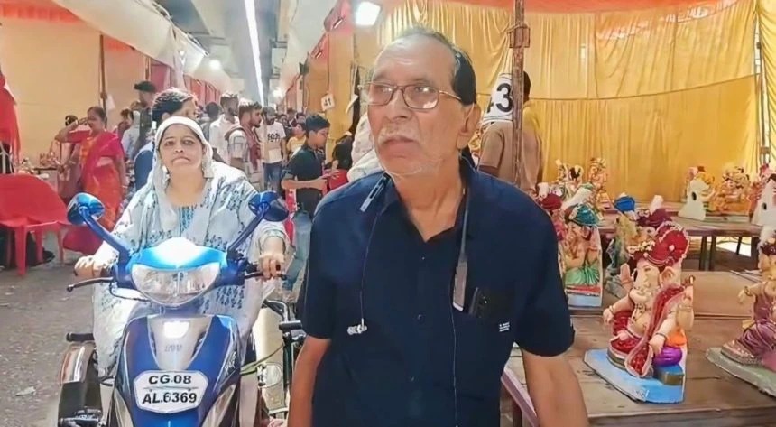 राजनांदगांव में गणेश प्रतिमा खरीदने गए बुजुर्ग से 65 हजार की उठाईगिरी