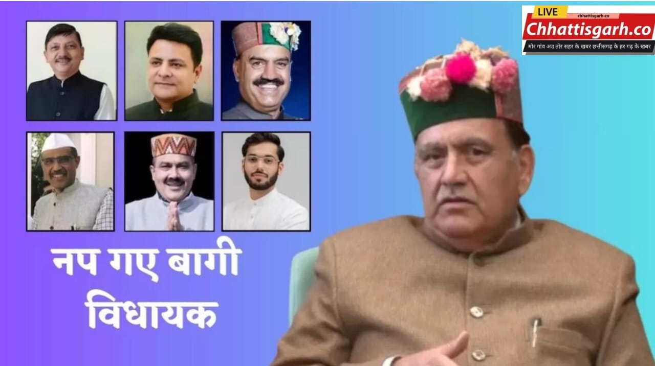 नप गए बागी विधायक, क्या सुखविंदर सुक्खू सरकार से टल गया संकट?