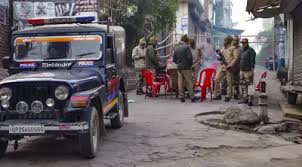 जुमे की नमाज को लेकर संभल में हाई अलर्ट,चप्पे-चप्पे पर पुलिस तैनात