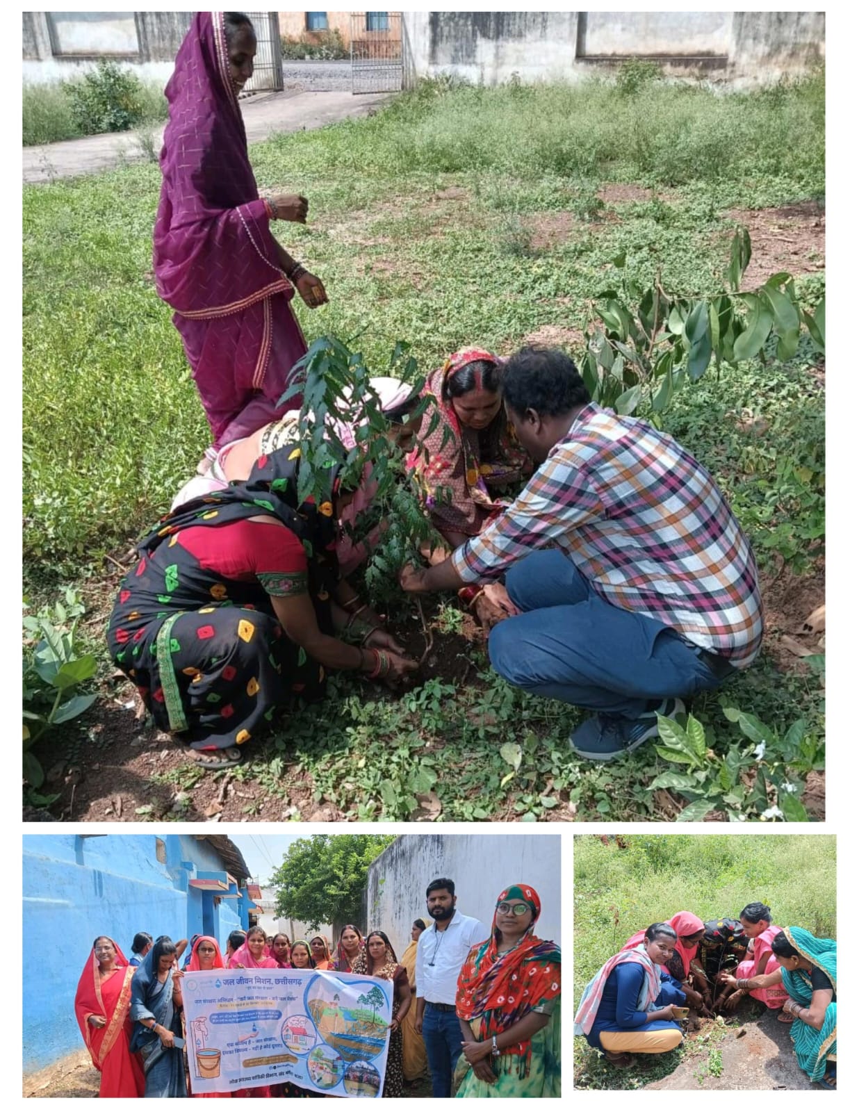 जल संरक्षण में समुदाय की भूमिका और सहभागिता के साथ मनाई गई गांधी जयंती 