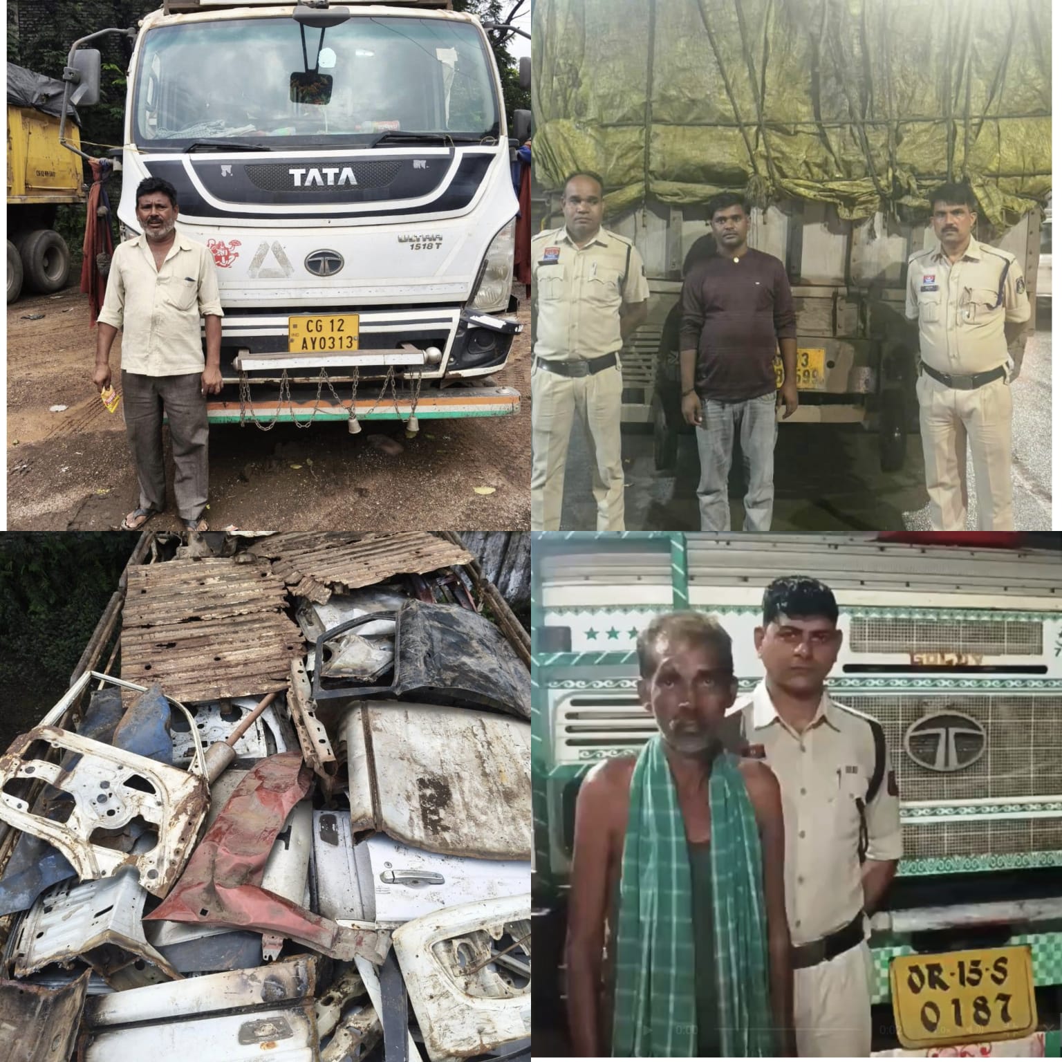 ऑपरेशन प्रहार का बड़ा एक्शन! रायगढ़ पुलिस ने 79 टन अवैध कबाड़ और 3 वाहन किए जब्त, 48 लाख की संपत्ति कब्जे में