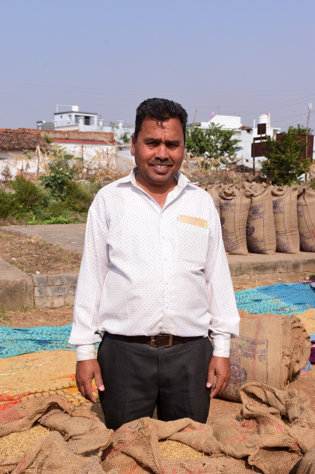 राज्य शासन द्वारा समर्थन मूल्य पर धान खरीदने से किसानों में खुशी