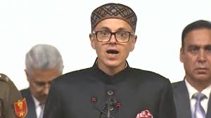 उमर अब्‍दुल्‍ला केंद्र शासित जम्मू-कश्‍मीर के पहले CM बने