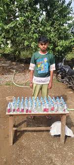  अवैध रूप से देसी शराब की बिक्री करते युवक गिरफ्तार 