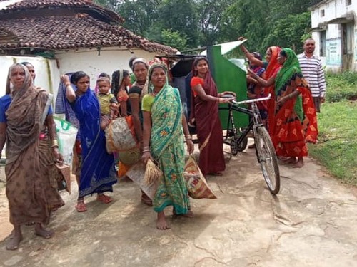 स्वच्छता ही सेवा अभियान अंतर्गत जिले के तीनों विकासखण्ड के ग्राम पंचायतों में चलाया गया स्वच्छता कार्यक्रम