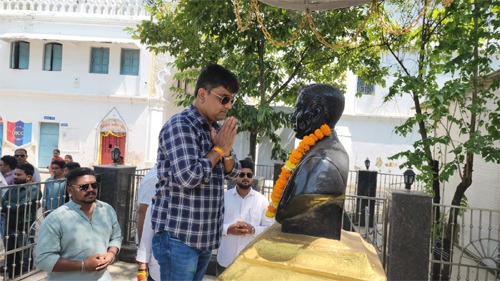 दिग्विजय कॉलेज के जन भागीदारी समिति के अध्यक्ष अतुल रायजादा ने पदभार किया ग्रहण, कॉलेज परिसर का किया निरीक्षण