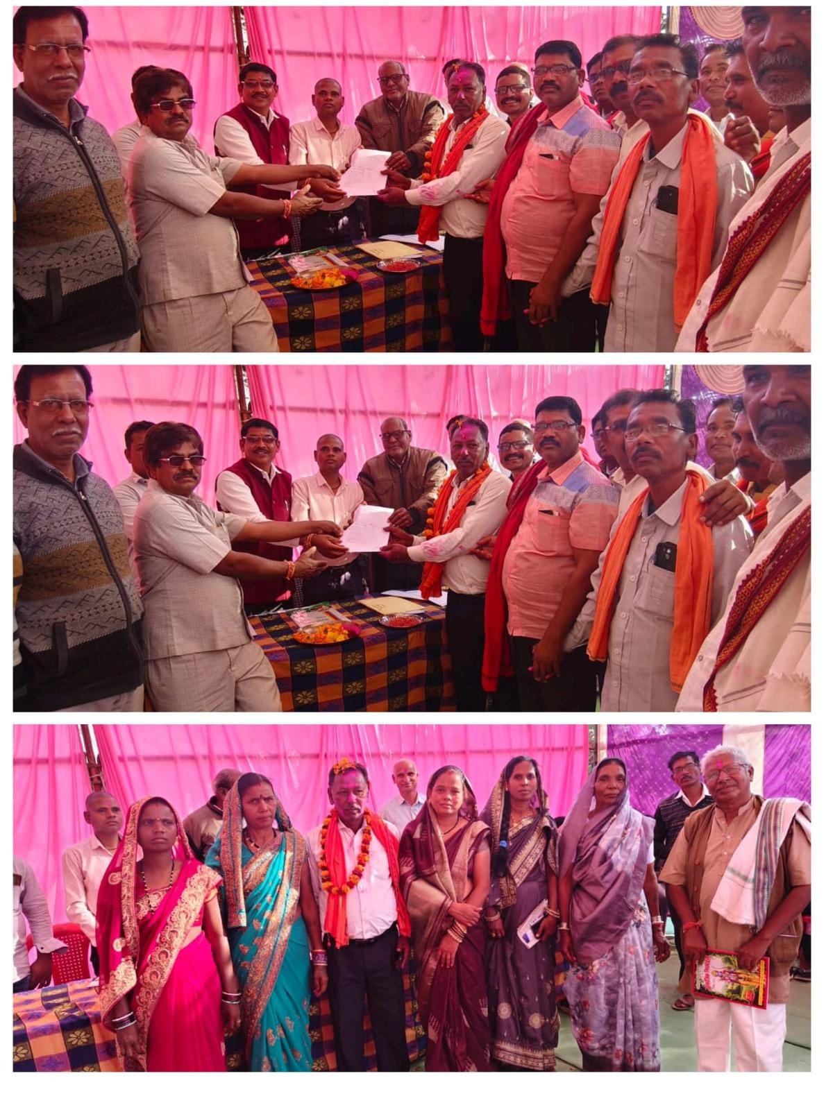 गरियाबंद मरार पटेल समाज जिला स्तरीय चुनाव शांति पूर्ण संपन्न, नवनिर्वाचित अध्यक्ष बने विष्णु पटेल 
