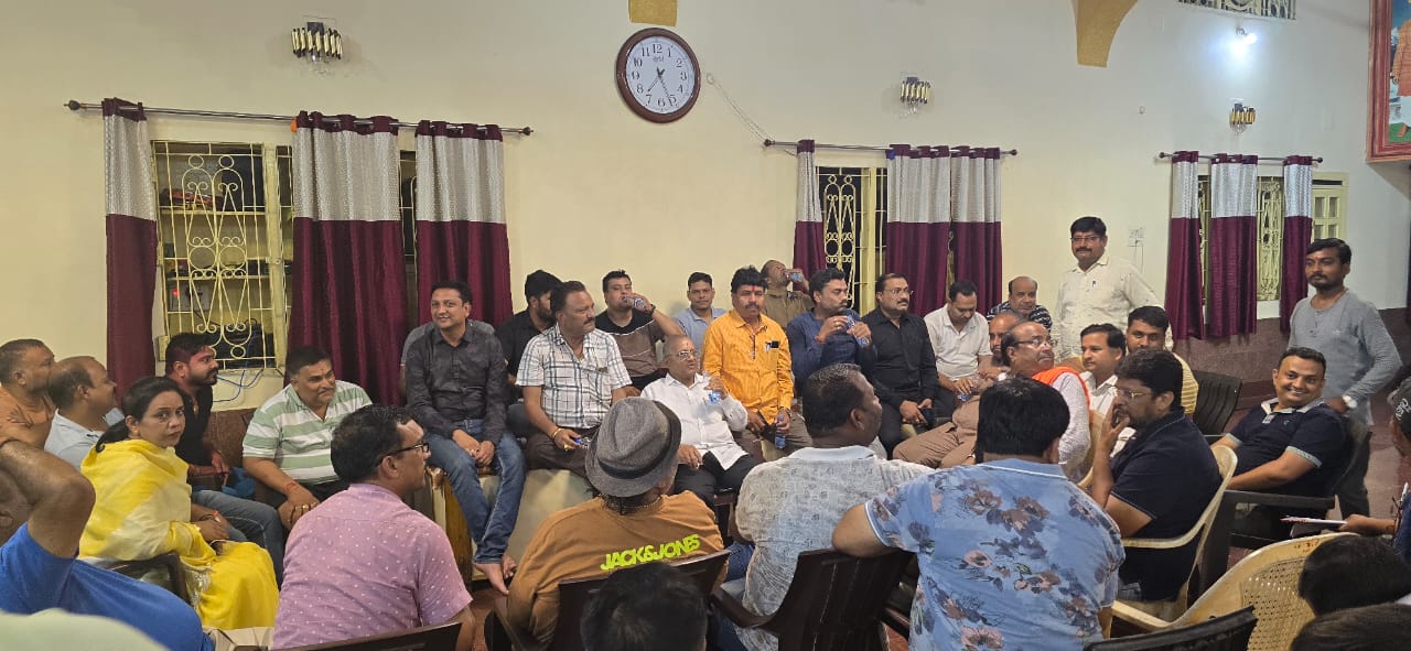 खरसिया मे विजयादशमी महोत्सव समिति का हुआ गठन रूपेश सराफ़ पुनः  बने अध्यक्ष 

