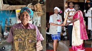 बस्तर की कला को मिला सम्मान:कौन हैं पंडी राम मंडावी? जो लुंगी पहन लेने पहुंचे पद्मश्री सम्मान