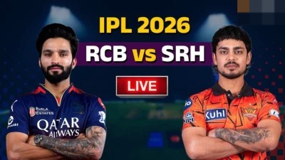  IPL में आज RCB vs SRH भिड़ंत, दोनों टीमों की नजर जीत पर

