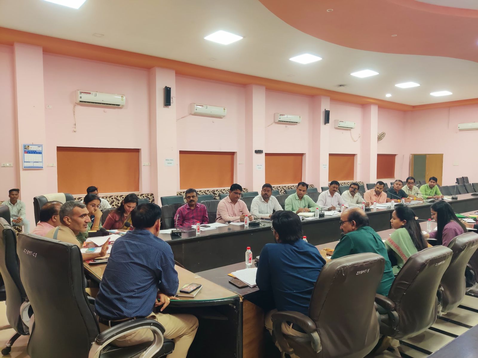 पीठासीन एवं सहायक पीठासीन अधिकारियों तथा ग्राम पंचायतों में उपसरपंच निर्वाचन हेतु मास्टर ट्रेनर्स का प्रशिक्षण संपन्न