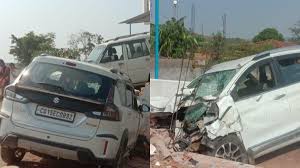 तेज रफ्तार का कहर नहीं थम रहा: कार ने बाइक को मारी टक्कर,एक ही परिवार के 3 लोगों की मौत