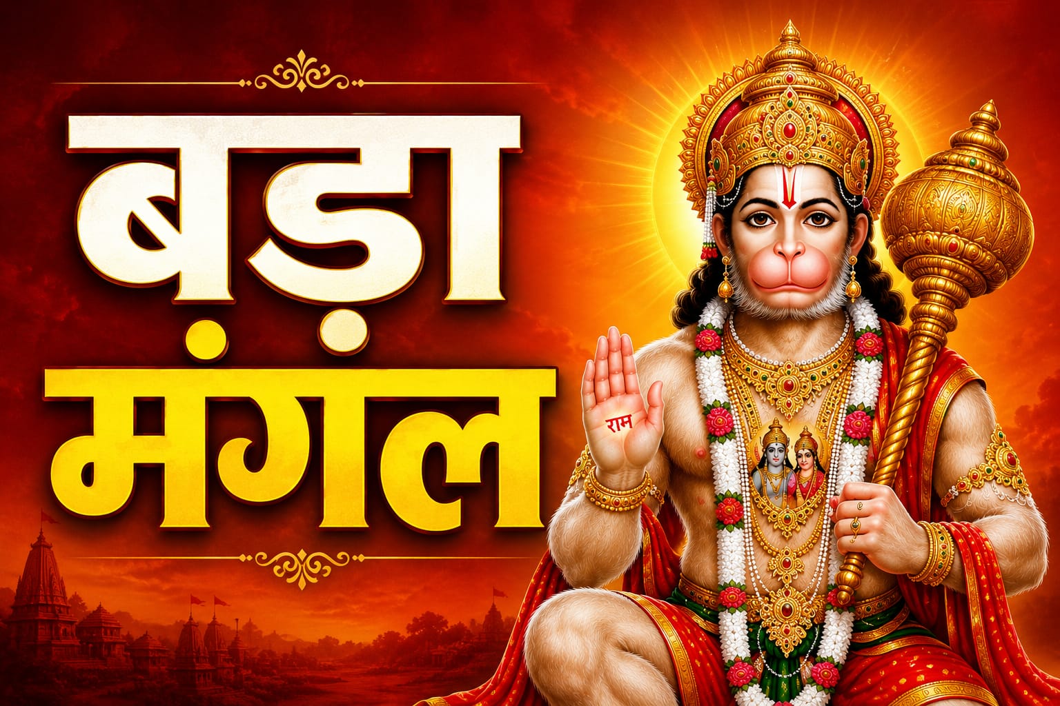 बड़ा मंगल 2026: सूर्यास्त से पहले हनुमान जी को चढ़ाएं ये 4 चीजें, संकटमोचन दूर करेंगे हर संकट