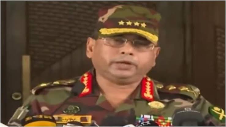 बांग्लादेश के सेना प्रमुख का भारत को लेकर बड़ा बयान..