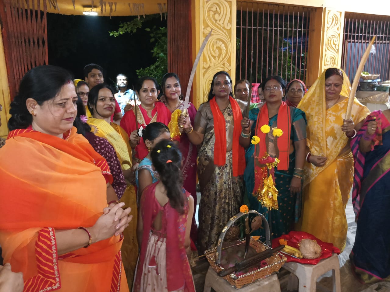 रायपुर में विश्व हिन्दू परिषद् द्वारा शस्त्र पूजन समारोह सम्पन्न