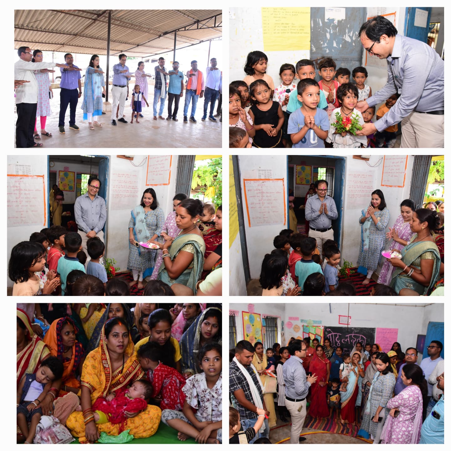 सुपोषण की श्रेणी में लाने बच्चों को दें पौष्टिक भोजन  :  कलेक्टर