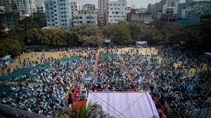 बांग्लादेश चुनाव : मतदान केंद्रों के पास मोबाइल फोन ले जाना प्रतिबंधित