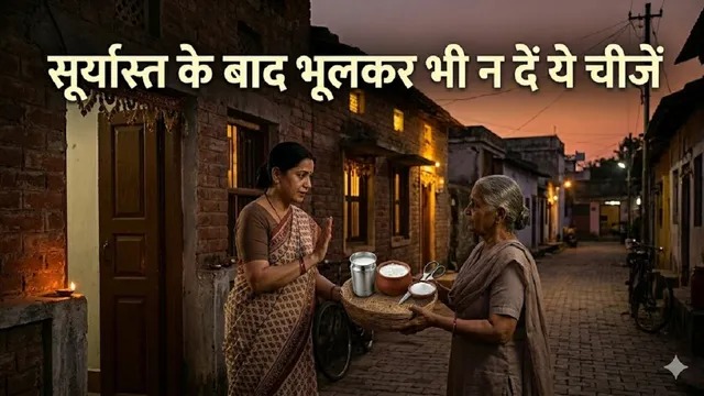   संध्या समय इन 3 चीजों को देने से आती है आर्थिक तंगी, जानिए धार्मिक मान्यता
