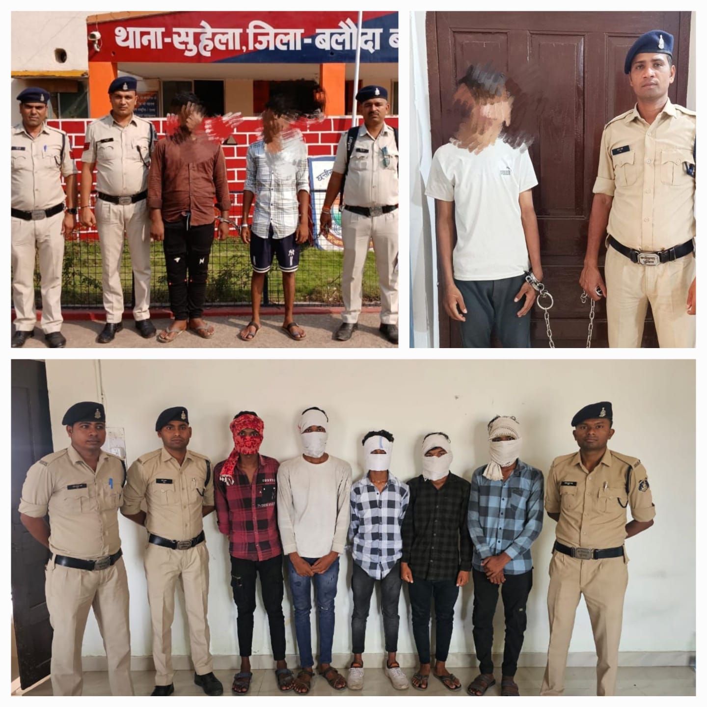 बड़ी खबर : भगवान की मूर्ति तोड़फोड़ करने वाले 02 अपचारी बालक सहित 10 आरोपी गिरफ्तार