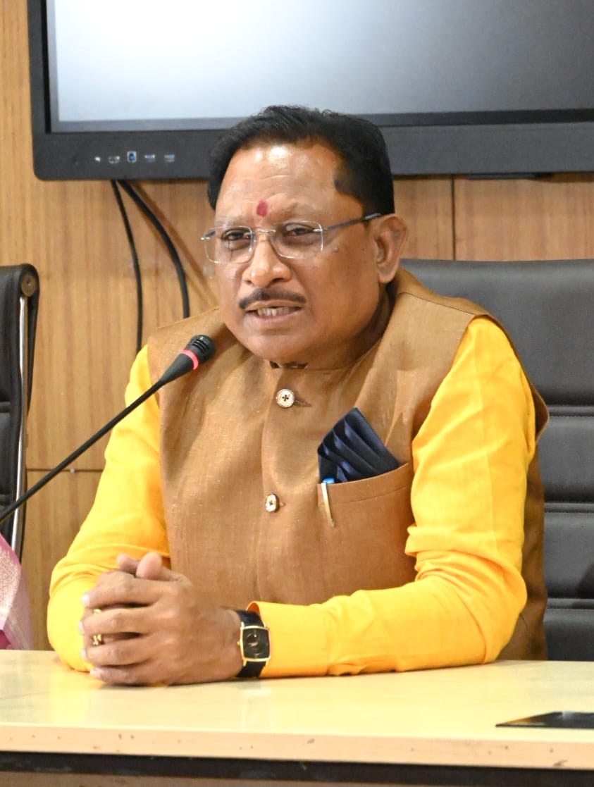 हमारी नीति स्पष्ट है-बोली का जवाब बोली से और गोली का जवाब गोली से  : मुख्यमंत्री विष्णु देव साय