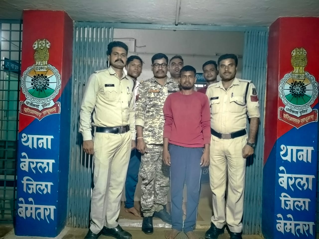 आवेश में आकर प्राण घातक हमला कर गंभीर चोट पहुचा कर हत्या करने वाला आरोपी गिरफ्तार