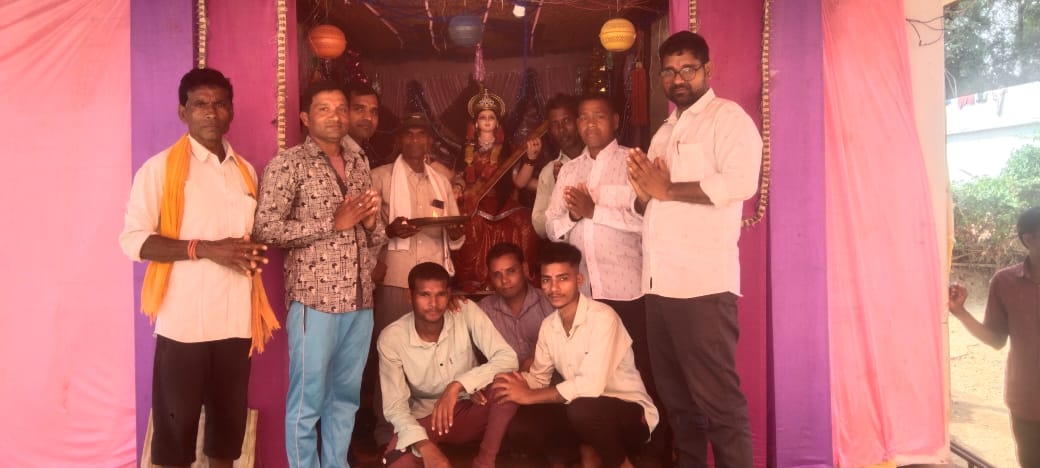 जय मां सरस्वती समिति खपराभाट में रहेगी नवरात्रि पर्व में भव्य आयोजन