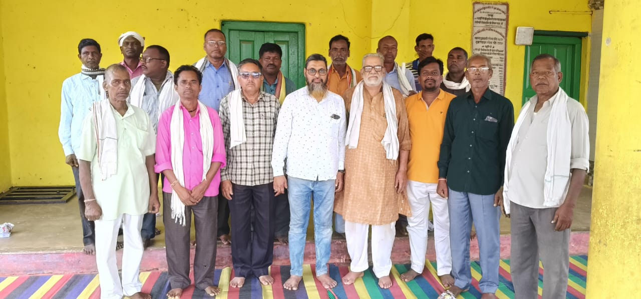 कांग्रेस कमेटी का जोन स्तरीय बैठक ग्राम रसेला में हुआ संपन्न