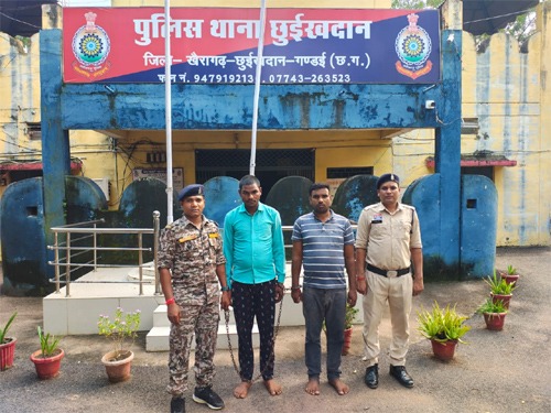 10 नग मवेशी सहित 2 पशु तस्कर को पुलिस ने किया गिरफ्तार 